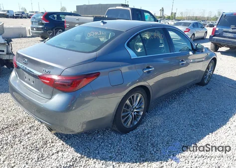 2020 Infiniti Q50 Luxe из США, поврежденный, VIN JN1EV7APXLM208186